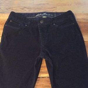 Eddie Bauer Navy Blue Corduroy Pants size 6